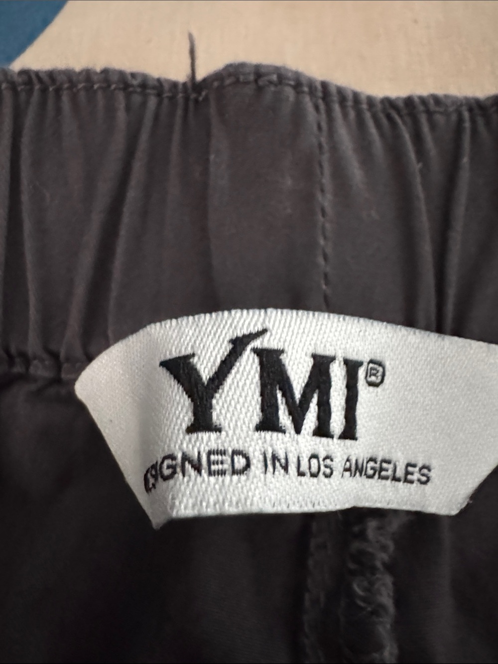 YMI Women’s Cargo Shorts - Charcoal Gray - Picture 3 of 4